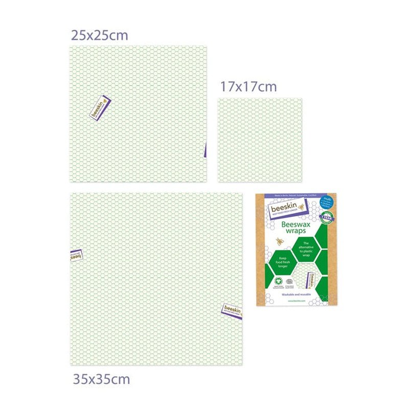 Bijenwasdoeken Set | Small, Medium & Large