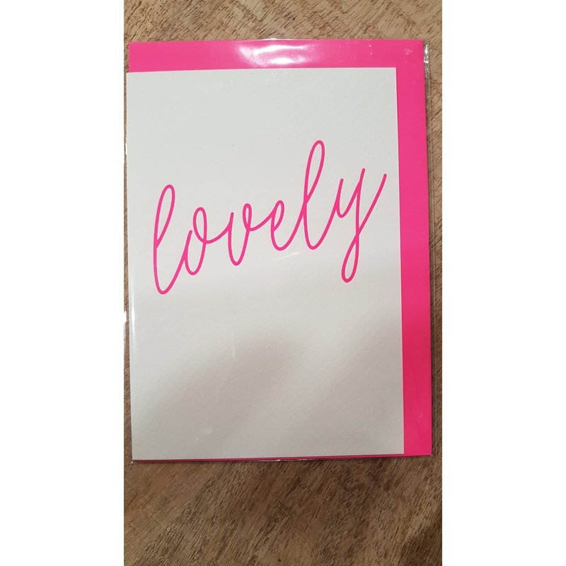 Kaart Lovely