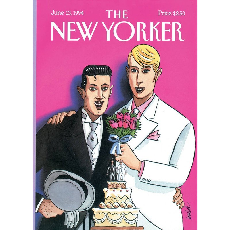 Kaart New Yorker Magazine | Div. Varianten