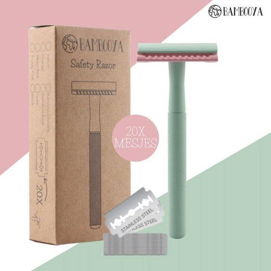 Bambooya Scheermes Minty Pink