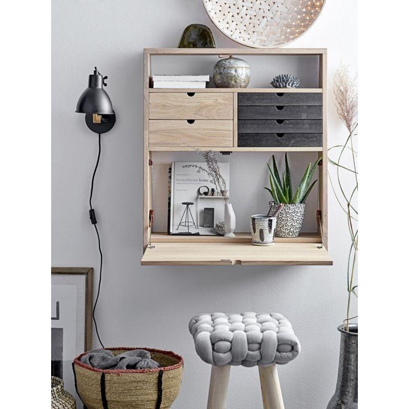 Bloomingville Vaasje Aardewerk | Lichtgrijs