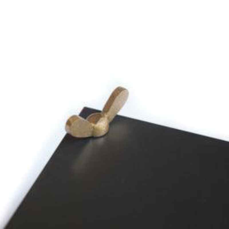 Brût | Homeware | Magneet bord Staal | Zwart