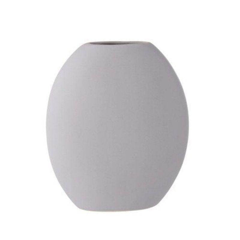 J-Line | Vaas Ovaal |Hoog Plat |Keramiek |Licht Paars