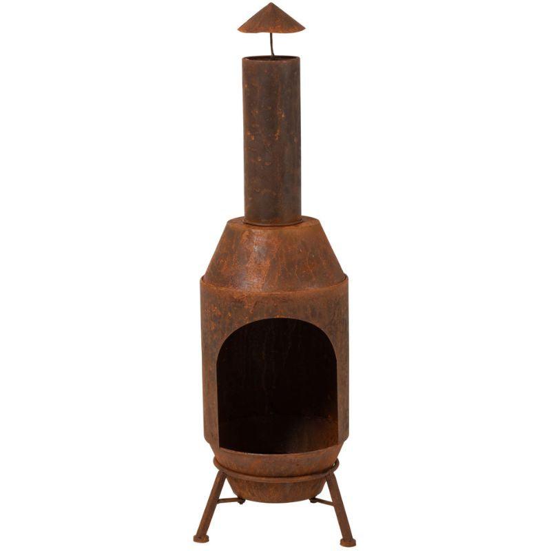 J-Line Vuurkachel | Metaal Roest