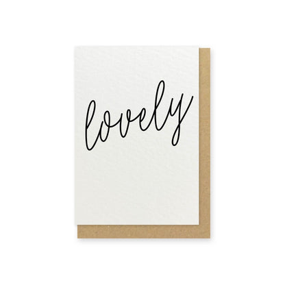 Kaart Lovely