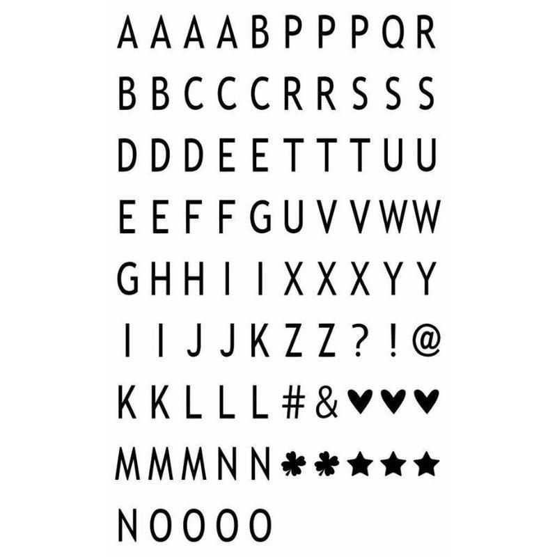 LEDR | Letters & Symbolen Set A6