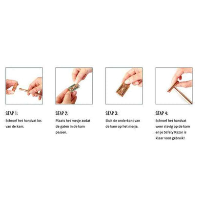 Oceonics | Scheermes Safety Razor | Chroom