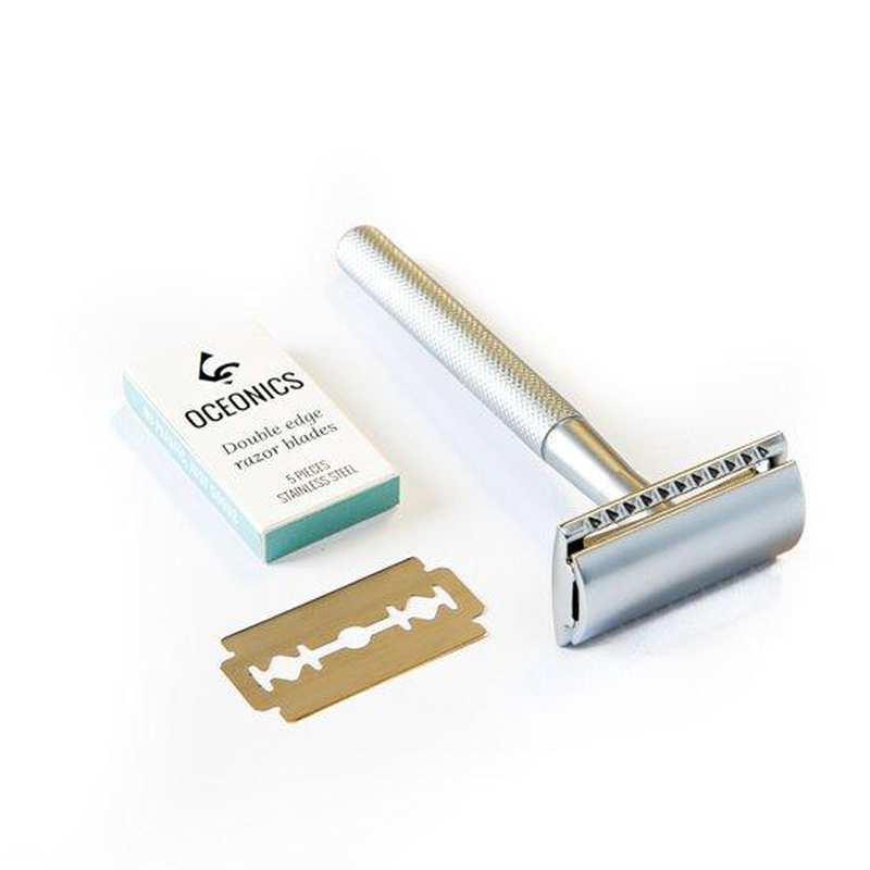 Oceonics | Scheermes Safety Razor | Chroom
