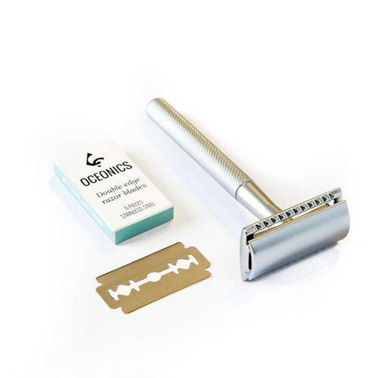 Oceonics | Scheermes Safety Razor | Chroom