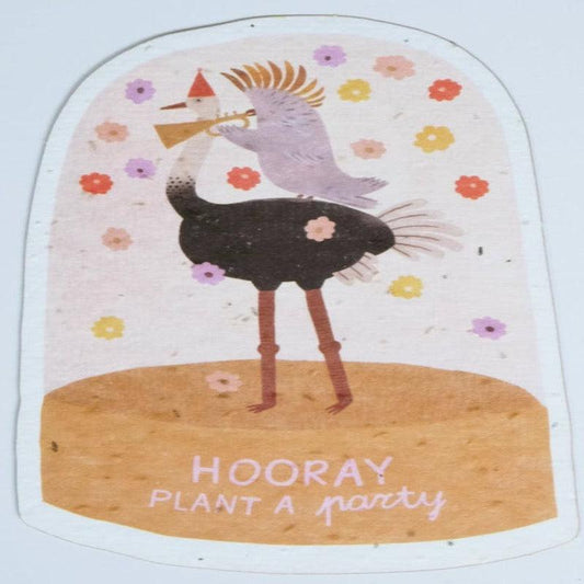 Send & Grow Kaart | Hooray Plant a Party