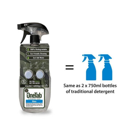 U Unique Glass Cleaning Tabs Starter Pack