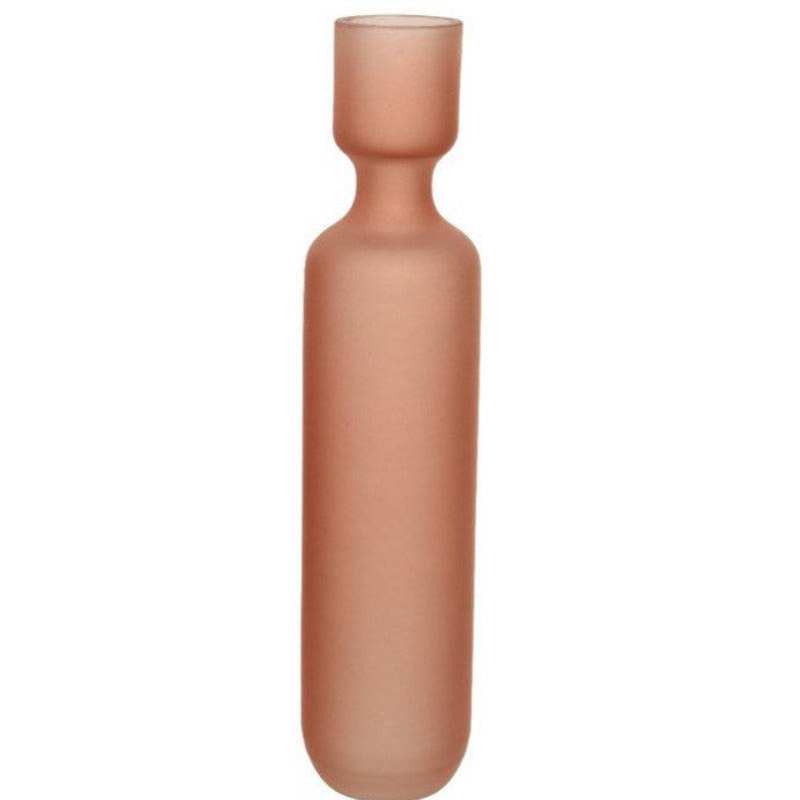 Vaas frosted langwerpig