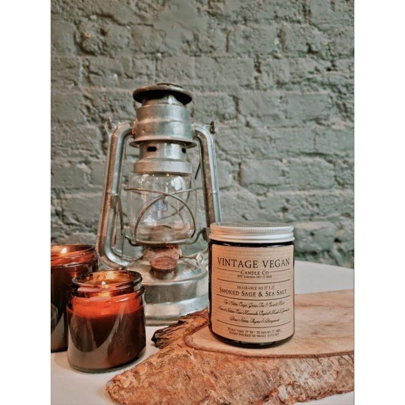 Vintage Vegan Candles Geurkaars Smoked Sage & Sea Salt